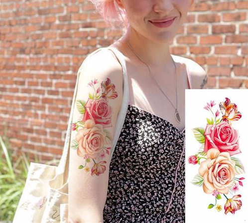 Fashionable Pro-Tem Tattoo