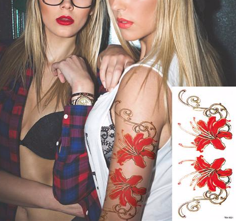 Fashionable Pro-Tem Tattoo