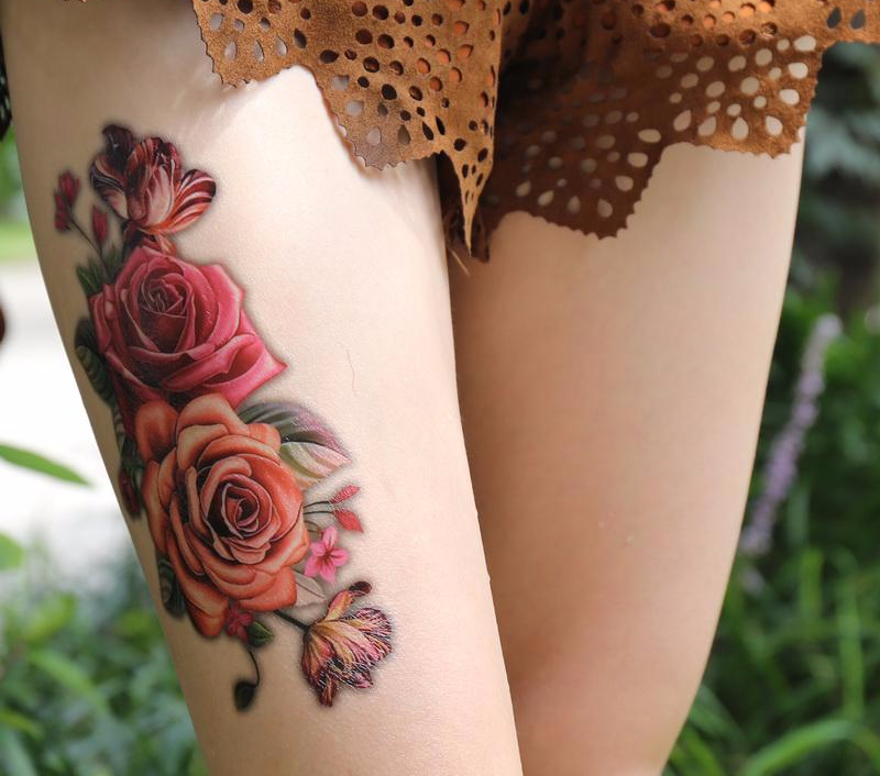 Phony Flower Tattoo