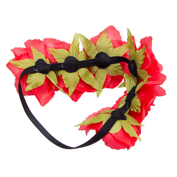 Handmade Rose Flower Headband
