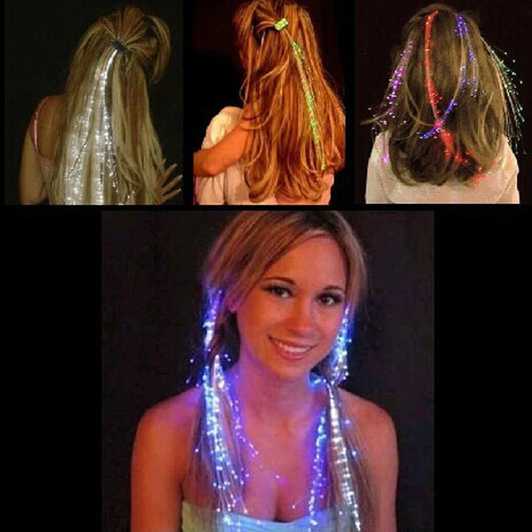 Radiant LED Hair Braid
