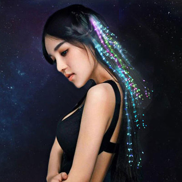 Radiant LED Hair Braid