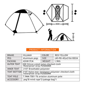 Silicon 1 Man Tent