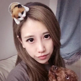 Kawaii Cat Head Hairbands