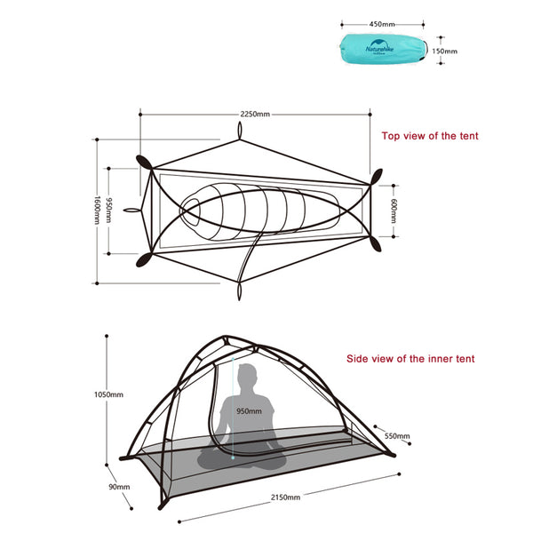 Transportable 1 Man Tent