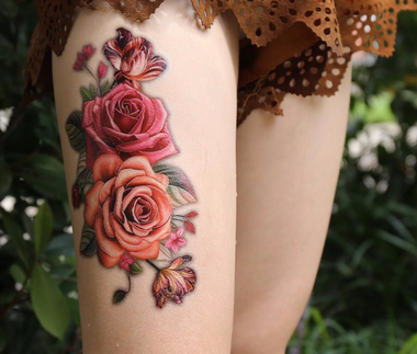 Phony Flower Tattoo