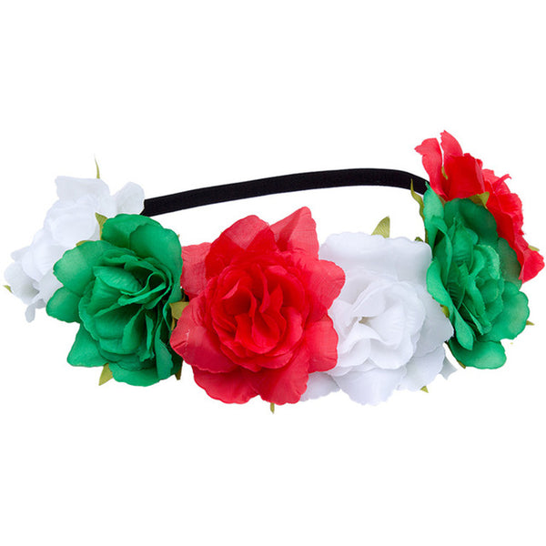 Handmade Rose Flower Headband