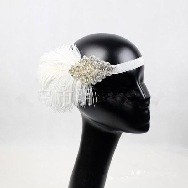 Stylish Beaded Sequin Hair Band