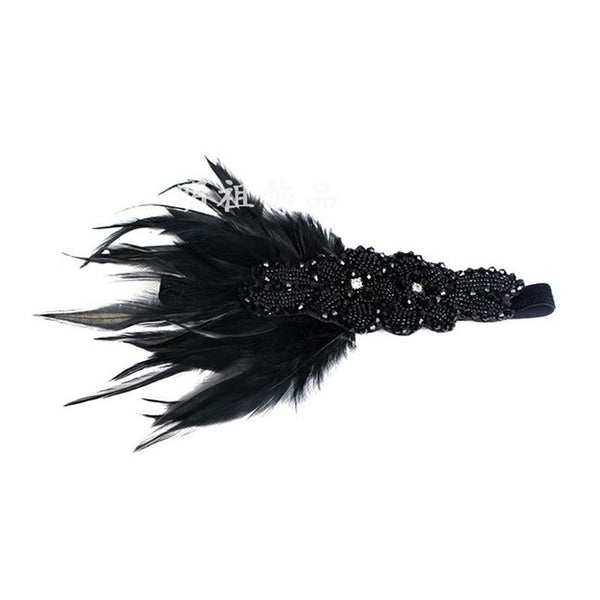 Stylish Beaded Sequin Hair Band