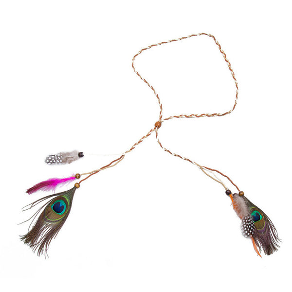 Dapper Bohemian Feather Headband