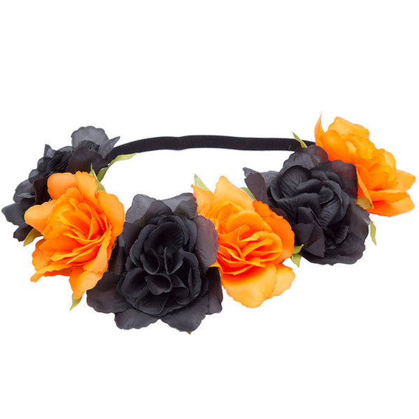 Handmade Rose Flower Headband