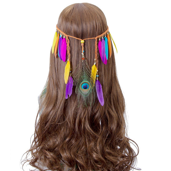 Dapper Bohemian Feather Headband