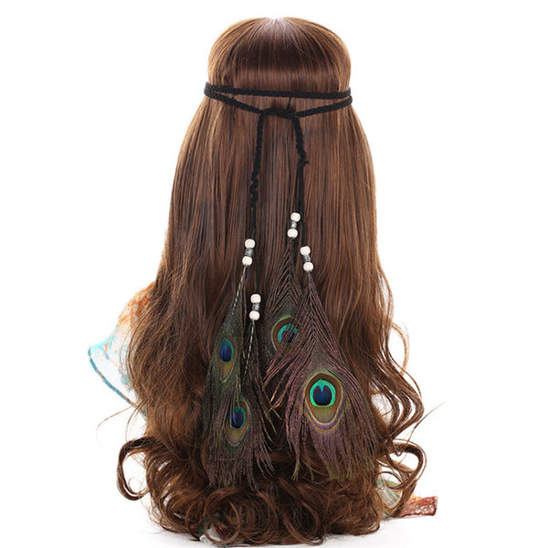 Dapper Bohemian Feather Headband