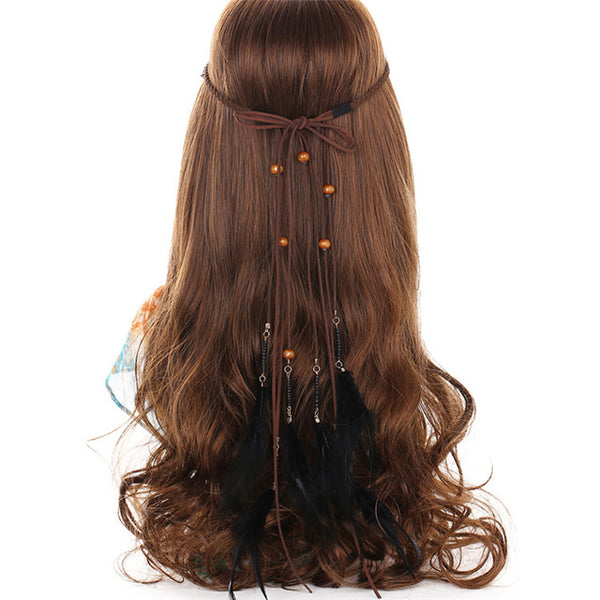 Dapper Bohemian Feather Headband