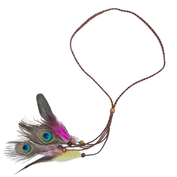 Dapper Bohemian Feather Headband