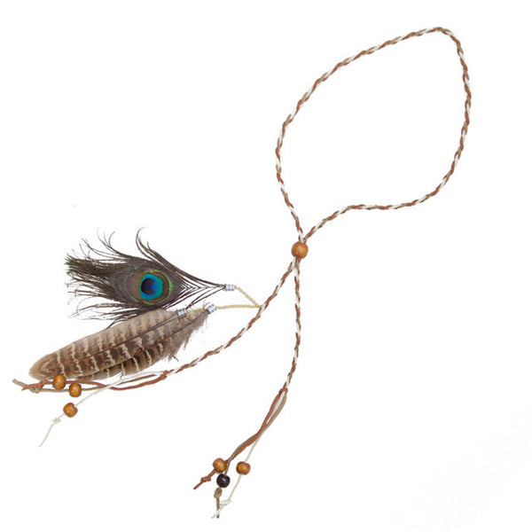 Dapper Bohemian Feather Headband